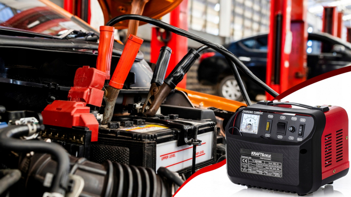 Redresor, incarcator baterie 12V 24V 15A 150Ah auto, tractor, tir, camion (KD1906) [3]