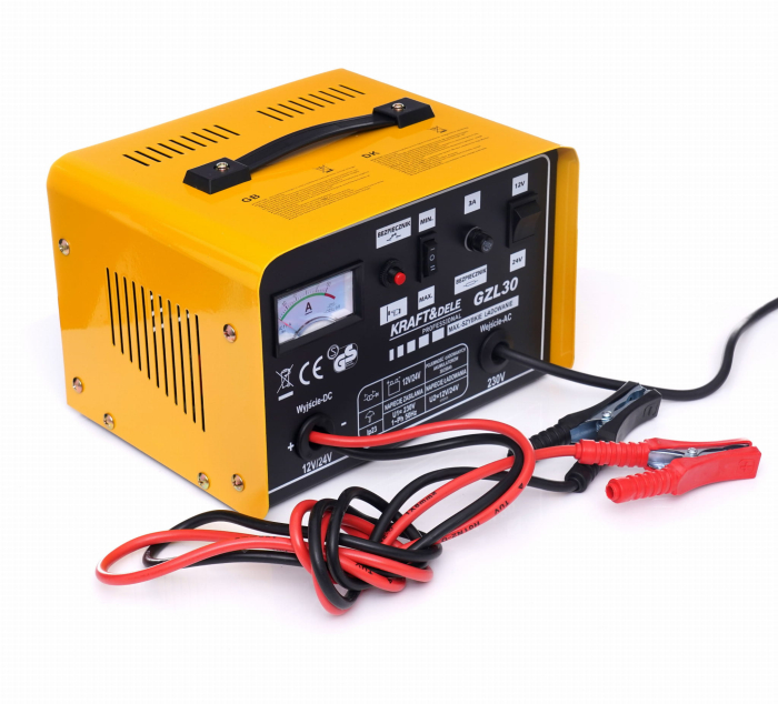 Redresor, incarcator baterie 12V 24V 30A 250Ah auto, tractor, tir, camion (KD1923) [3]