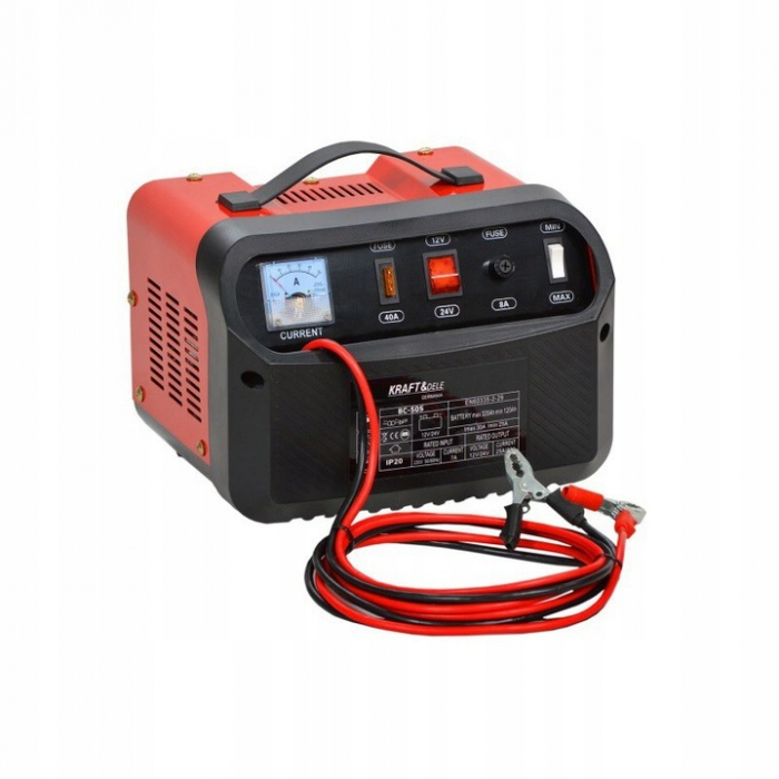 Redresor, incarcator baterie 12V 24V 50A 320Ah auto, tractor, tir, camion (KD1910) [4]