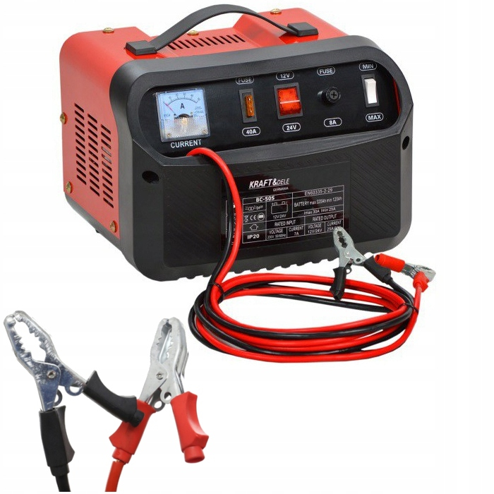 Redresor, incarcator baterie 12V 24V 50A 320Ah auto, tractor, tir, camion (KD1910) [1]