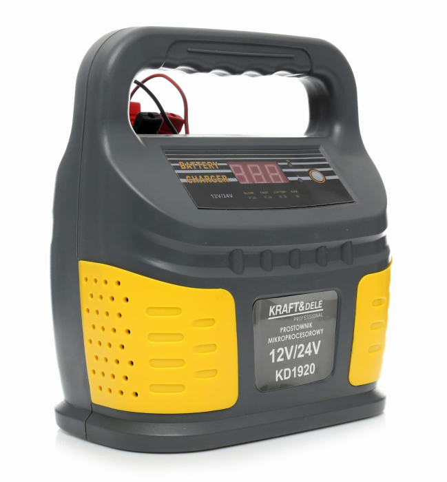 Redresor, incarcator baterie 12V 24V 8A 200Ah auto, tractor, tir, camion (KD1920) [13]