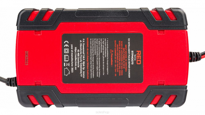 Redresor, incarcator baterie 12V 24V 8A 6-150Ah auto (RTPM0079) [5]