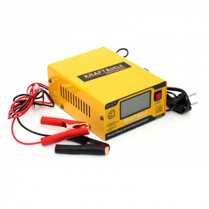 Redresor, incarcator baterie cu microprocesor 12V 24V 10A 6-150Ah (KD1918) [11]