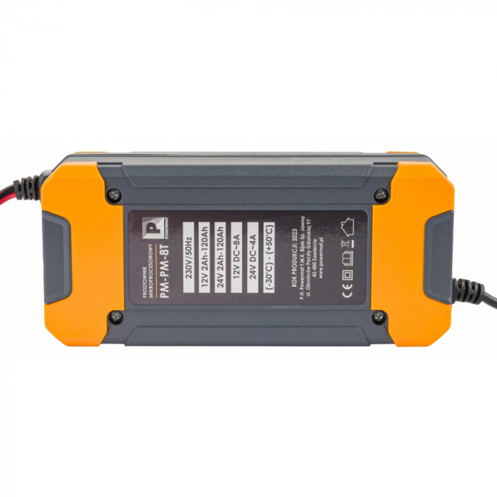Redresor, incarcator baterie cu microprocesor 12V 24V (PM1243) [6]