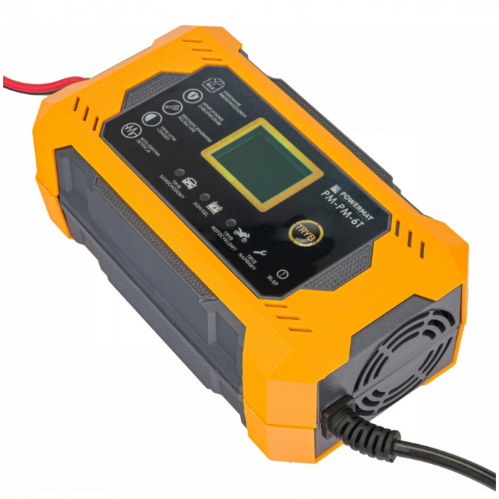 Redresor, incarcator baterie cu microprocesor 12V (PM1242) [2]