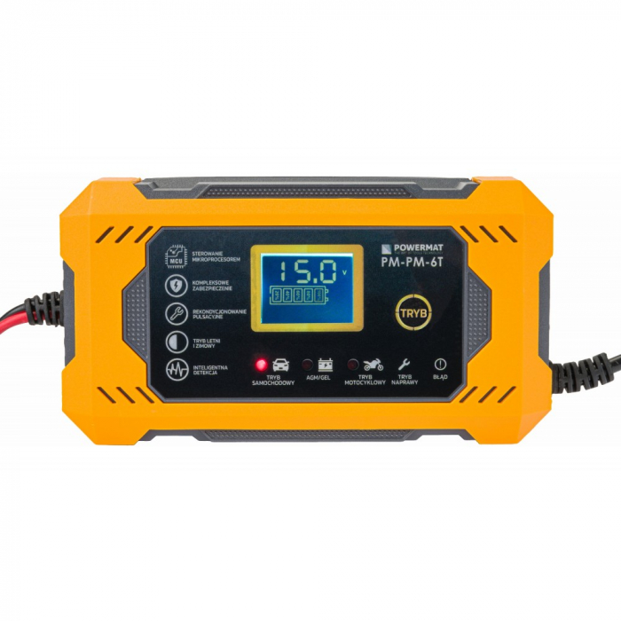 Redresor, incarcator baterie cu microprocesor 12V (PM1242) [7]