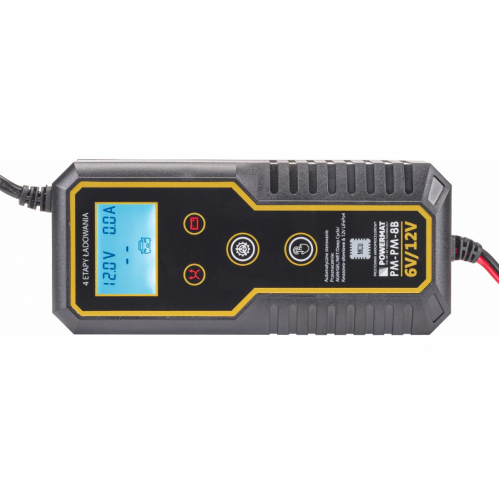 Redresor, incarcator baterie cu microprocesor 6V 12V 5A 4-150Ah (PM1088) [6]