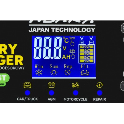Redresor microprocesor cu functie de regenerare 12v/24v (AS3096) [6]