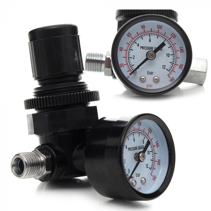Reductor regulator de presiune pentru pistol vopsit pneumatic (TA130) [1]