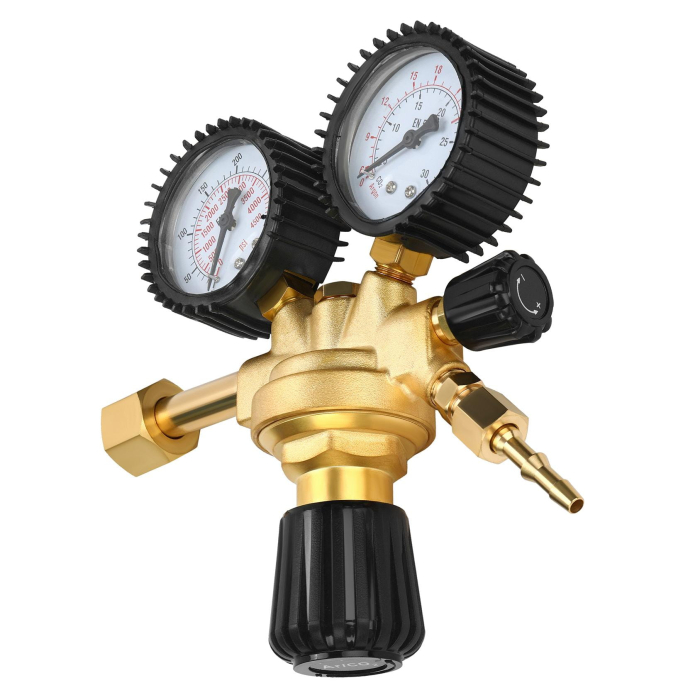 Regulator reductor presiune CO2 Argon 2 manometre 315bar 32L min (KD1822) [13]
