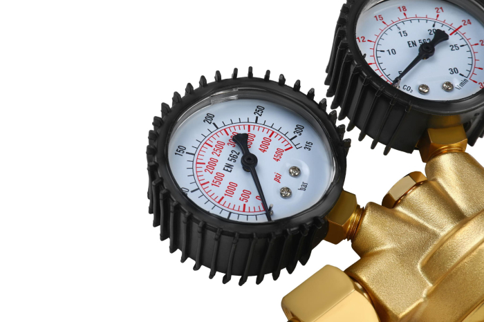 Regulator reductor presiune CO2 Argon 2 manometre 315bar 32L min (KD1822) [11]