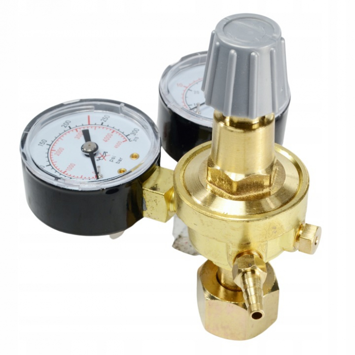 Regulator reductor presiune CO2 Argon 2 manometre (37431) [4]