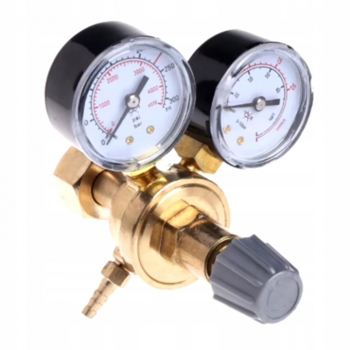 Regulator reductor presiune CO2 Argon 2 manometre (KD1824) [4]