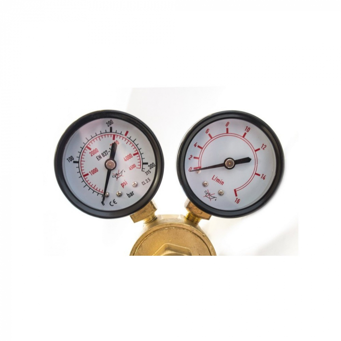 Regulator reductor presiune CO2 Argon 2 manometre (PM0195) [4]