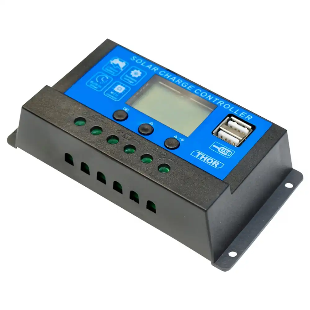 Regulator tensiune pentru panou solar 10A 12V24V 2X port USB DISDM56 (87TH472) [3]