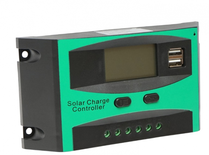Regulator tensiune pentru panou solar 20A 12V24V 2X port USB DISEG17 (BK92910) [4]