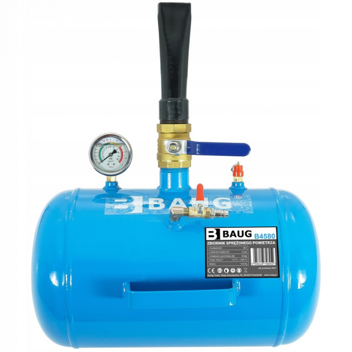 Rezervor butelie explozie tun de aer comprimat 40L vulcanizare (B4580) [8]