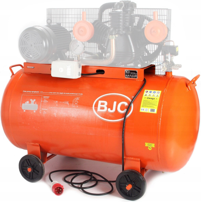 Rezervor compresor aer 350l BJC, model W-0.9, 12.5 bar (B8803601) [3]