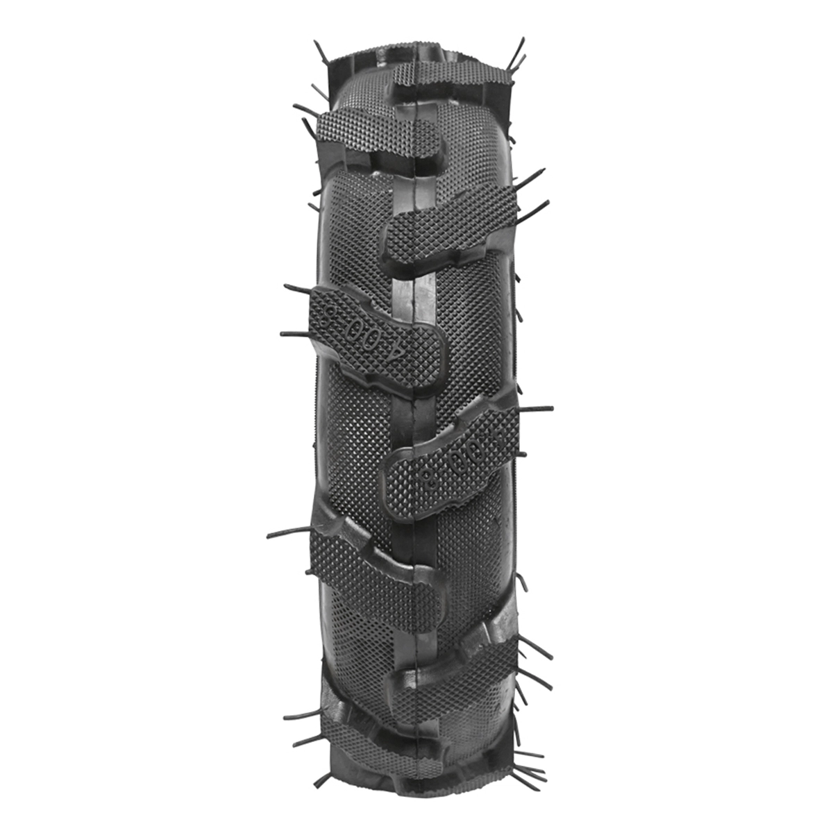 Roata completa 400/8 R1 4PR crampon cu janta rosie (DIS400/8R2) [4]