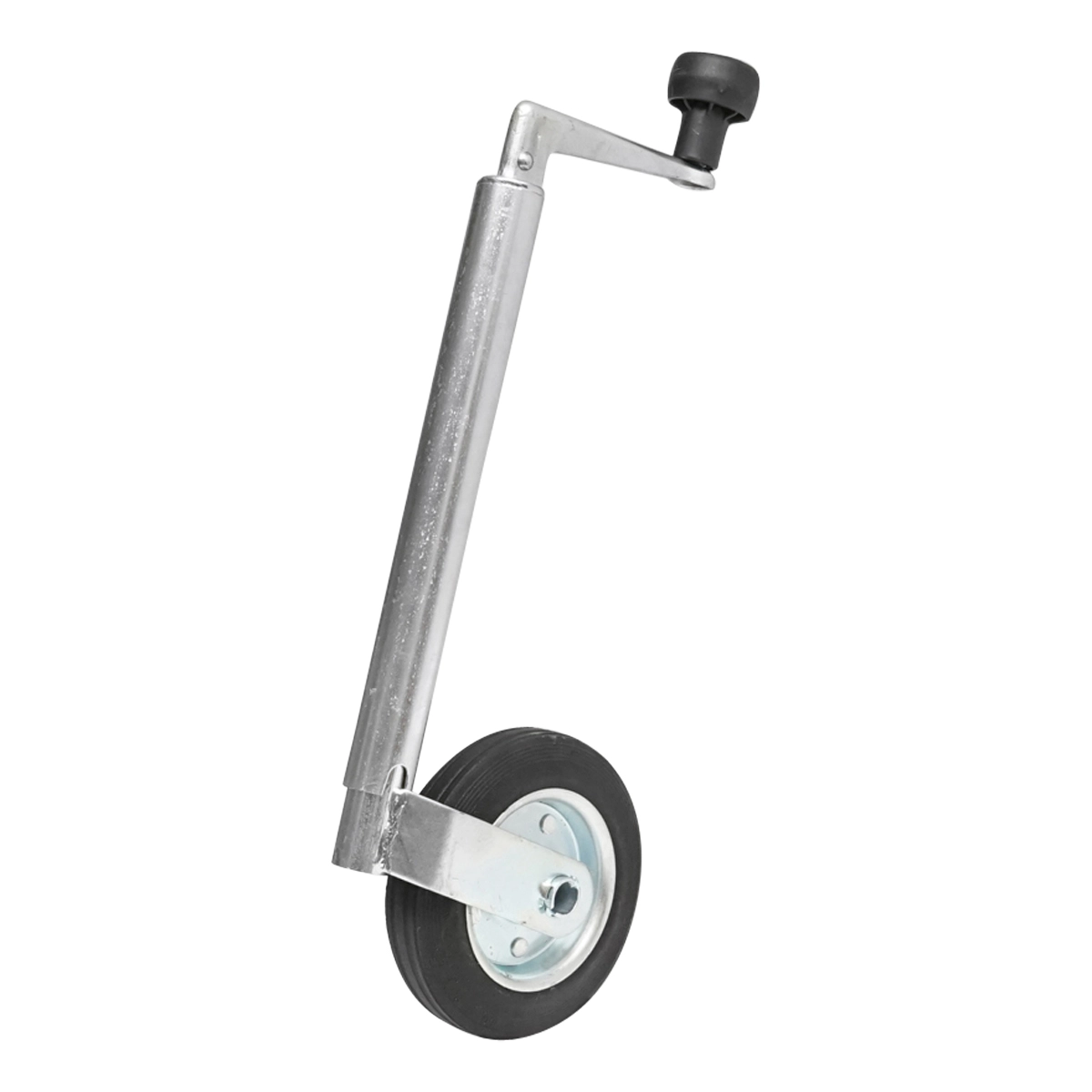 Roata PVC de sprijin remorca 160x40mm diametru tub exterior 34mm, diametru tub interior 28mm, sarcina 100Kg DISBE53 (BK90275) [4]