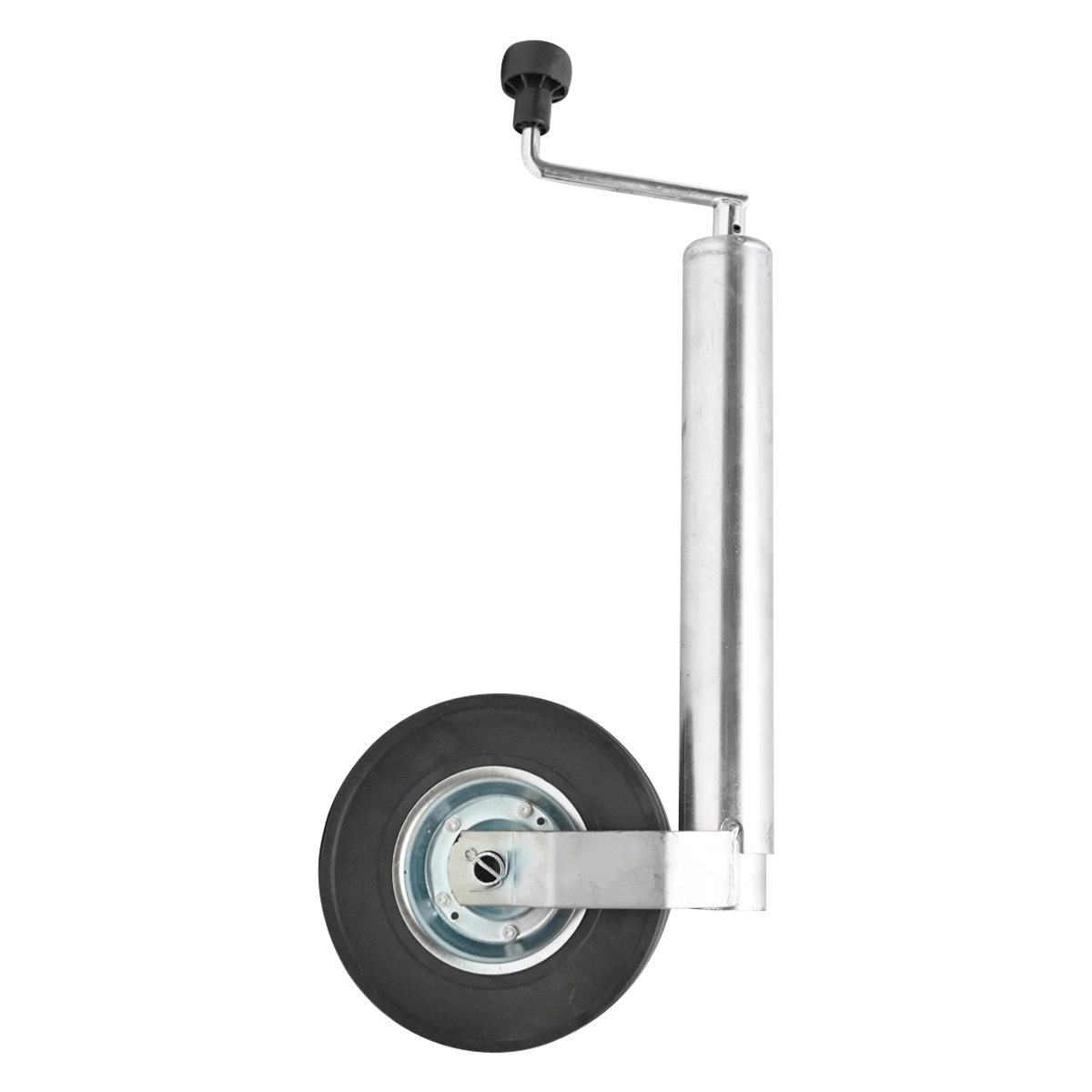 Roata PVC de sprijin remorca 200x60mm diametru tub exterior 60mm, diametru tub interior 54mm, sarcina 400Kg DISBE55 (BK90277) [3]