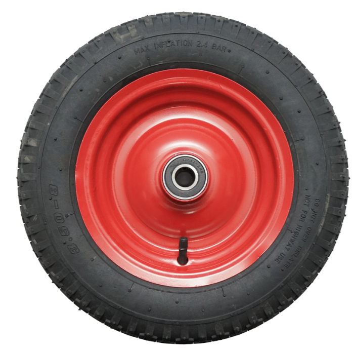 Roata roaba pneumatica 3.50-8 cu janta metal (DISLT32) [2]