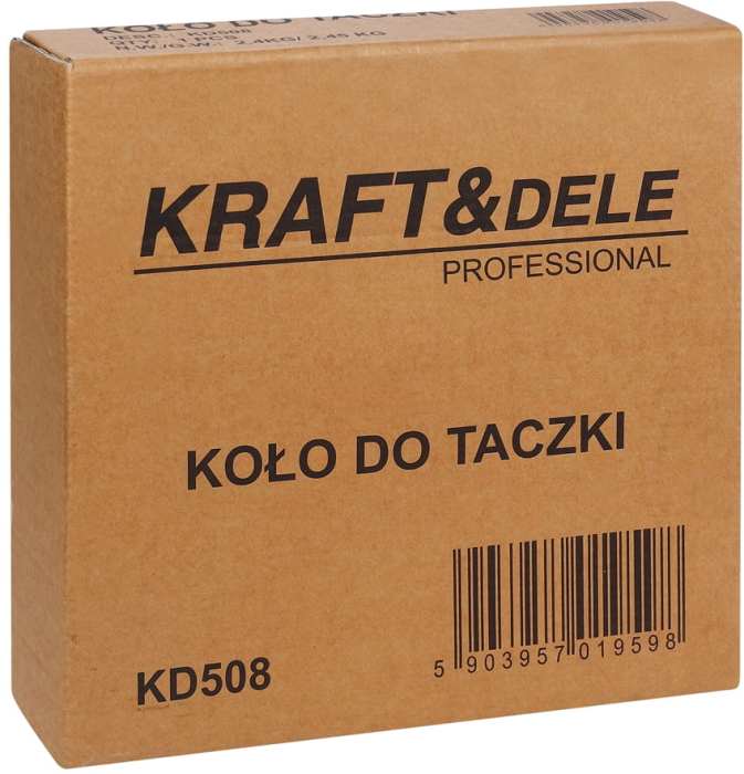 Roata roaba pneumatica 4.80/4.00-8 16" cu janta metal (KD508) [12]