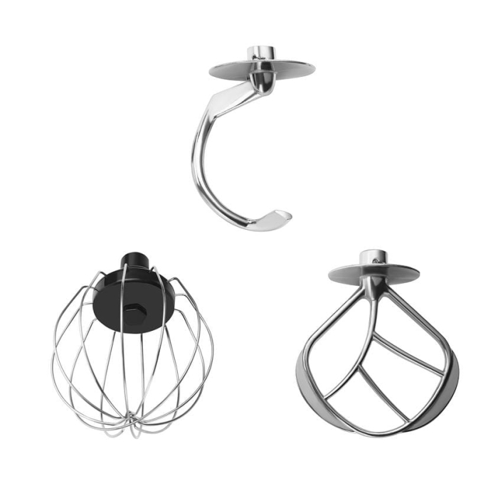 Robot bucatarie mixer planetar 2500W, bol 5 litri, 3 palete diferite, 6 trepte viteza si PULSE (KD4146) [2]