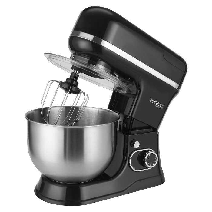 Robot bucatarie mixer planetar masina tocat carne 3000W, bol 5 litri, 3 palete diferite, 6 trepte viteza si PULSE (KD4147) [13]