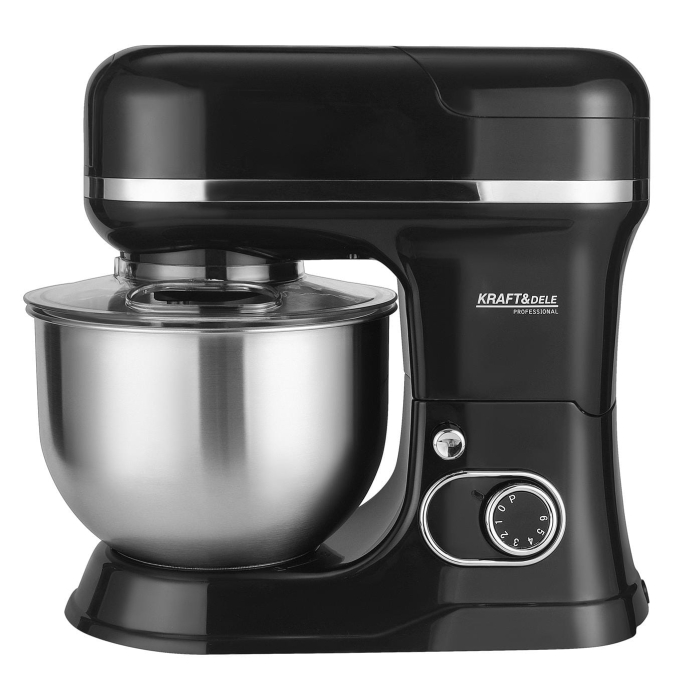 Robot bucatarie mixer planetar masina tocat carne 3000W, bol 5 litri, 3 palete diferite, 6 trepte viteza si PULSE (KD4147) [9]