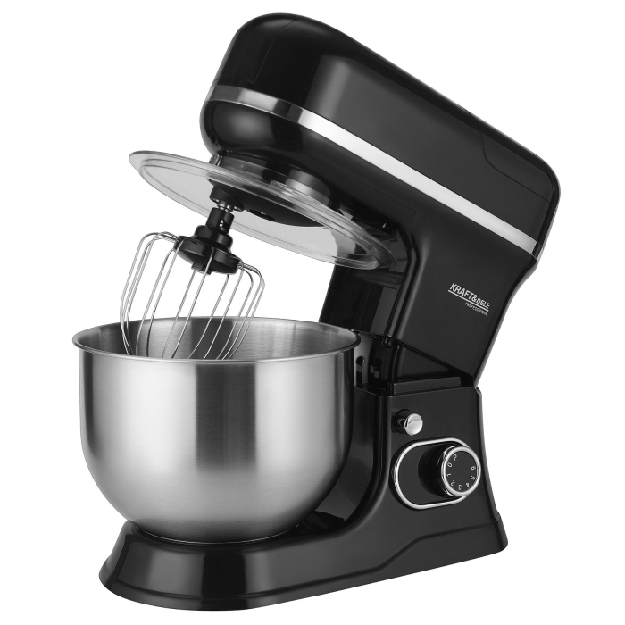 Robot bucatarie mixer planetar masina tocat carne 3000W, bol 5 litri, 3 palete diferite, 6 trepte viteza si PULSE (KD4147) [11]