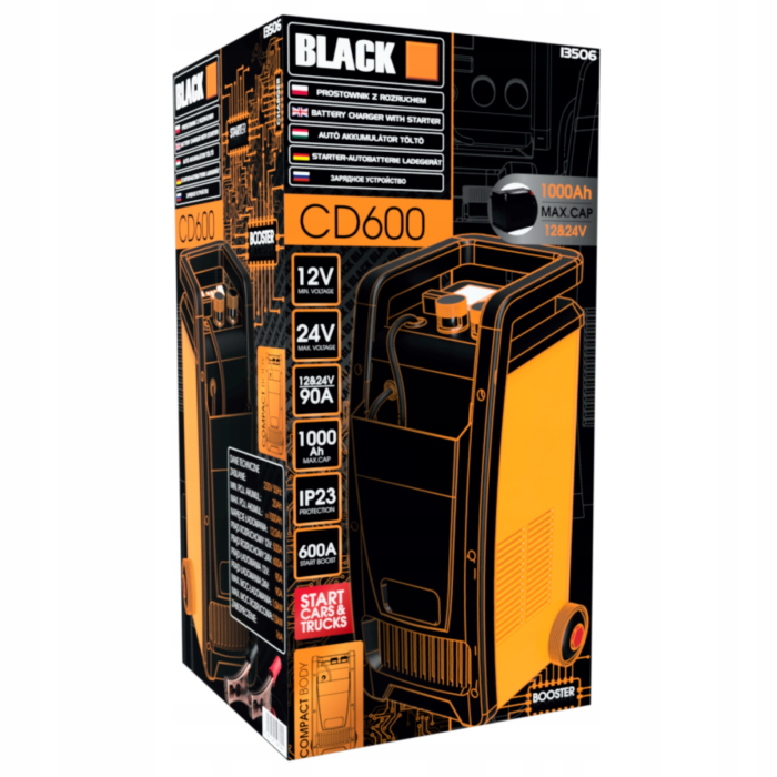 Robot incarcare auto, redresor baterie auto 12V-24V, 20-1000Ah (13506) [2]