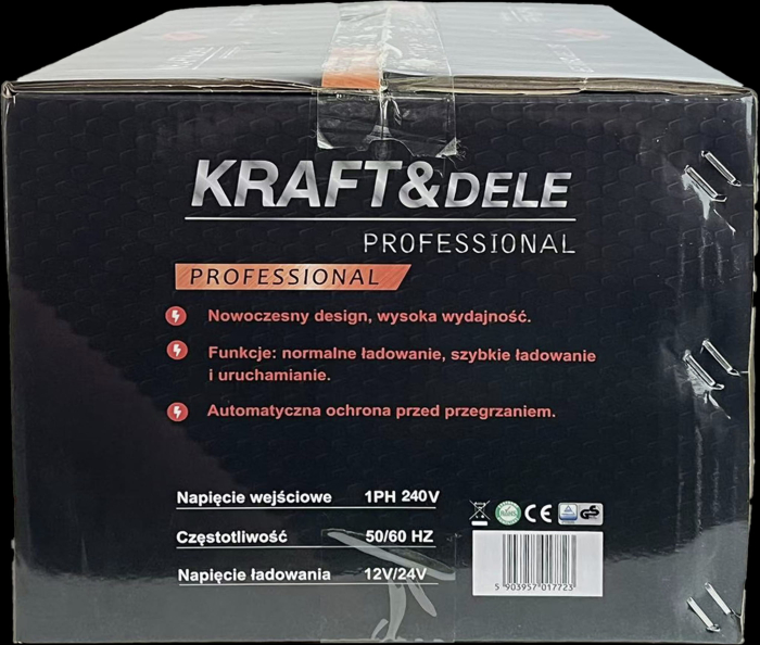 Robot incarcare pornire auto 120A redresor baterie 12V-24V, 20-250Ah auto, tractor, tir, camion (KD5340) [22]