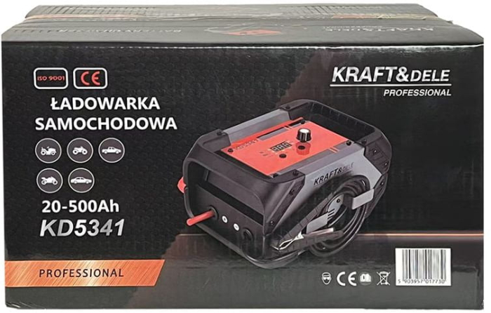 Robot incarcare pornire auto 170A redresor baterie 12V-24V, 20-500Ah auto, tractor, tir, camion (KD5341) [13]