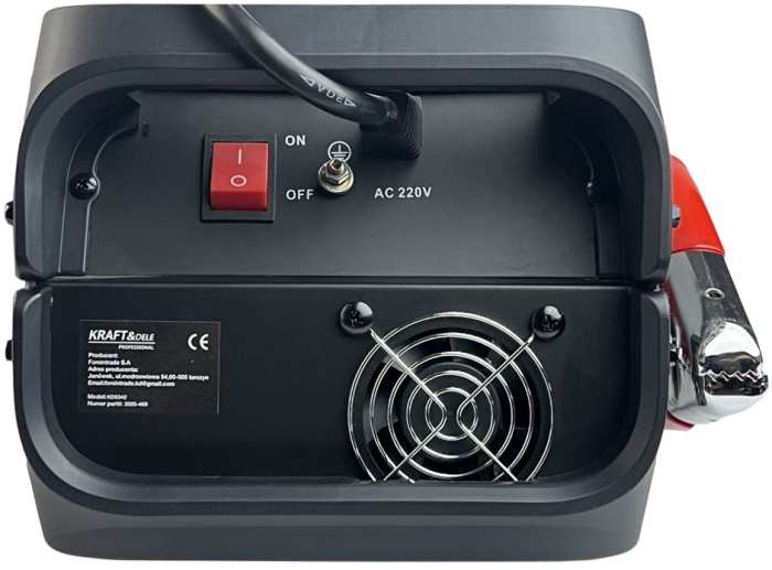 Robot incarcare pornire auto 220A redresor baterie 12V-24V, 20-700Ah auto, tractor, tir, camion (KD5342) [4]