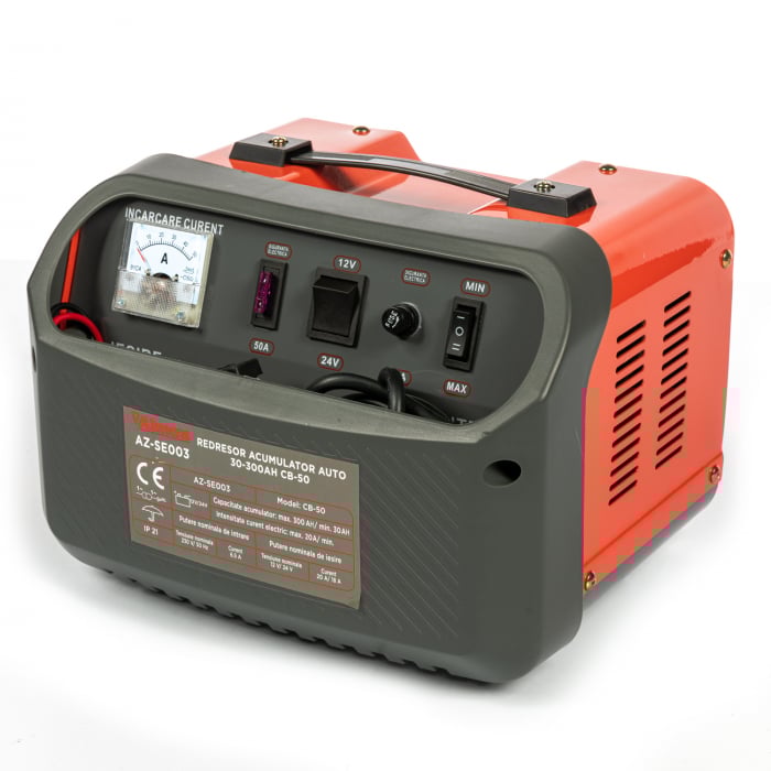 Robot incarcare pornire auto redresor baterie 12V-24V, 30-300Ah  (AZ-SE003) [2]