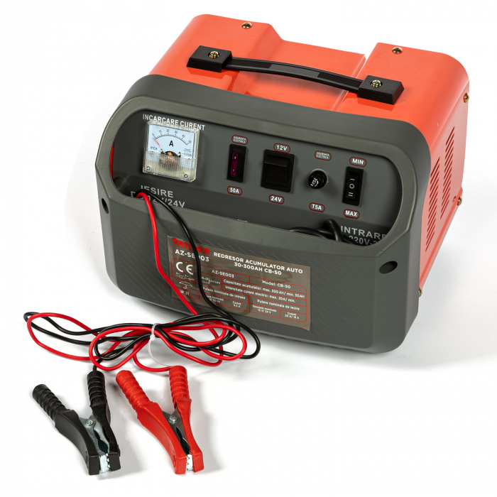 Robot incarcare pornire auto redresor baterie 12V-24V, 30-300Ah  (AZ-SE003) [5]