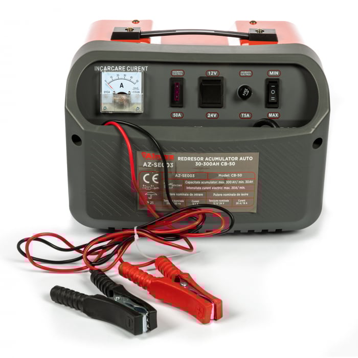Robot incarcare pornire auto redresor baterie 12V-24V, 30-300Ah  (AZ-SE003) [1]