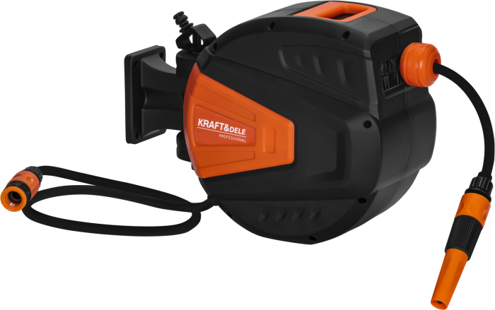 Rola automata pentru furtun de gradina 10m + 1m cu sistem de franare (KD2150) [5]