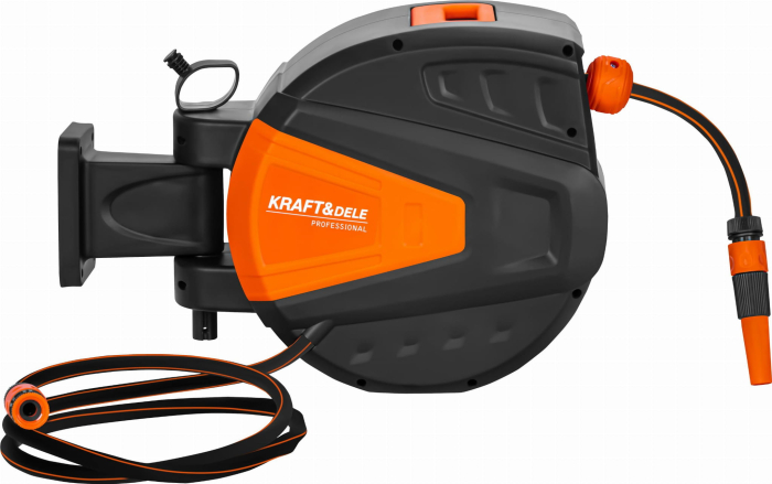 Rola automata pentru furtun de gradina 25m cu suport de perete (KD2154) [10]