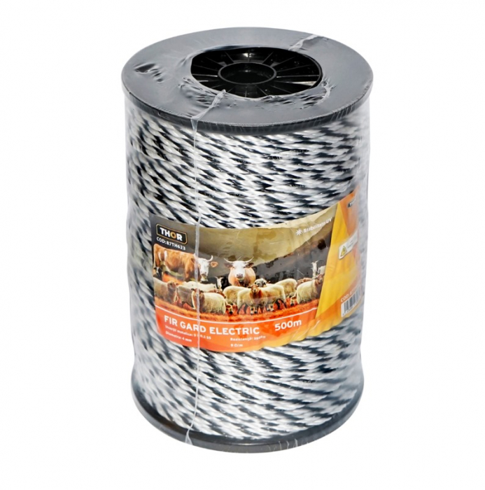 Rola fir 4 mm 200kg 3x0.2mm 0.9Ohm m SS 500m gard electric DISSR30 (87TH623) [4]