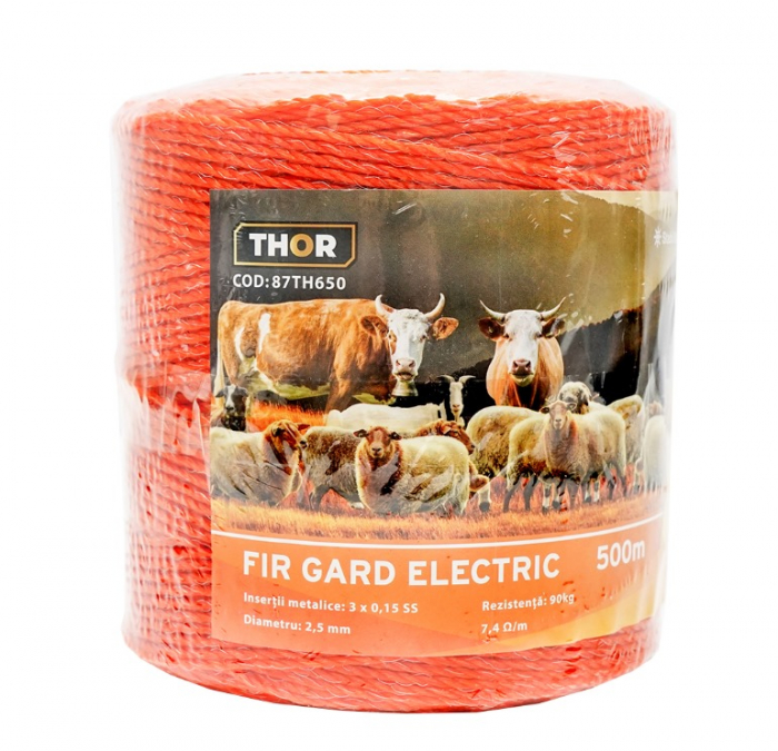 Rola fir 500m 2.5 mm 3x0.15 mm SS 7.4 Ohm m gard electric BK87650 DISSR20 (87TH650) [4]