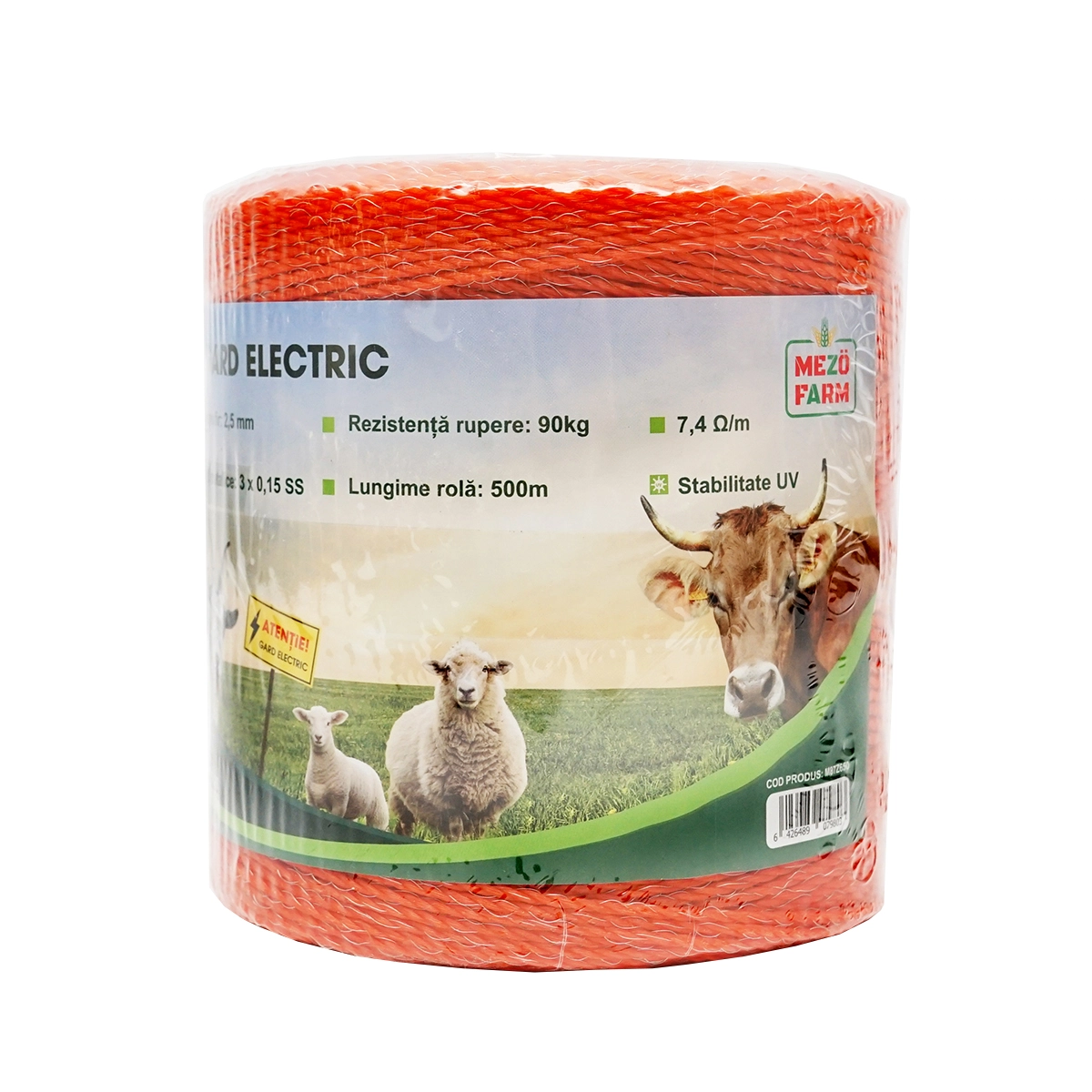 Rola fir 500m 2.5 mm 3x0.15 mm SS 7.4 Ohm m gard electric DISSR37 (M87Z650) [4]