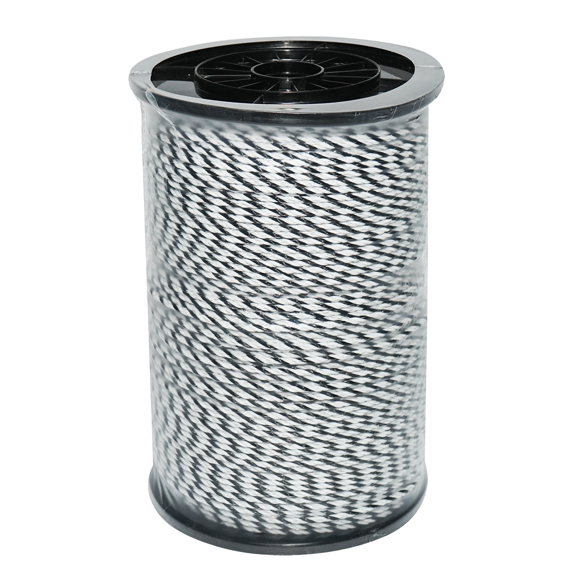 Rola fir gard electric alb-negru 500m fi 4mm cu insertii inox 3x0.2mm rezistenta 9 Ohm/m DISMD46 (93RG543) [3]