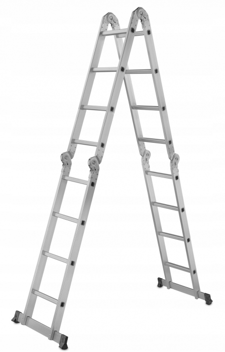 Scara multifuctionala 4.7m articulata cu platforma aluminiu (G02441) [3]