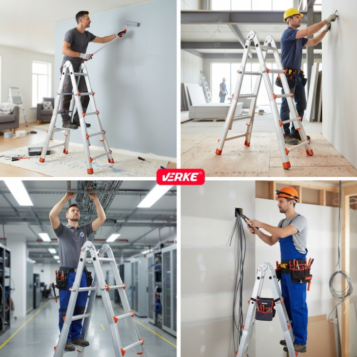 Scara multifunctionala 4x4 aluminiu (V87100) [10]