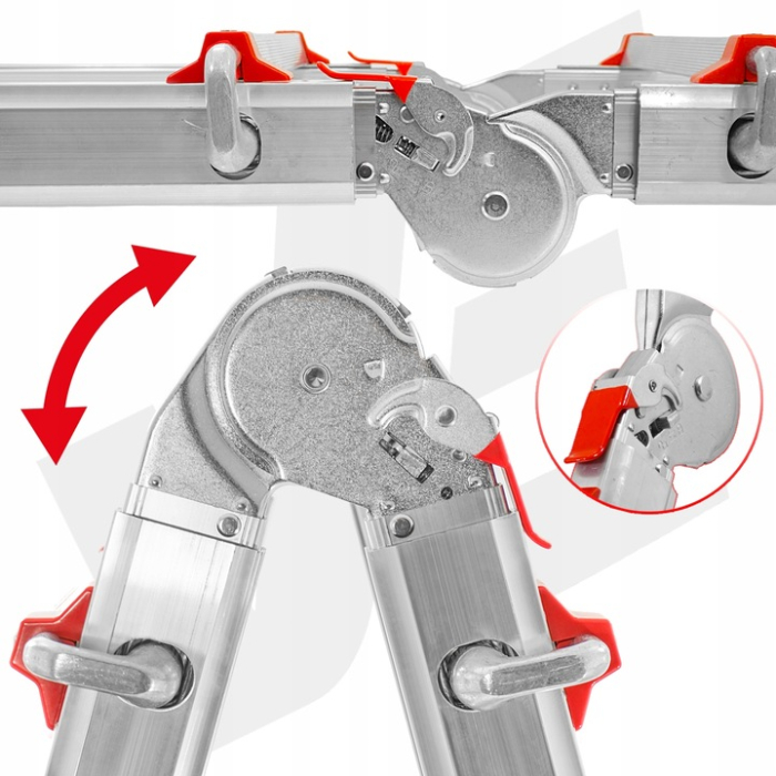 Scara multifunctionala 4x4 aluminiu (V87100) [8]