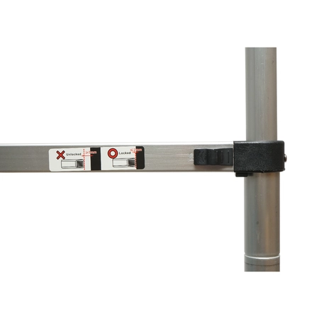 Scara telescopica aluminiu 6.2m, 16 trepte antiderapante, sarcina maxima 150kg (DISVF05) [10]
