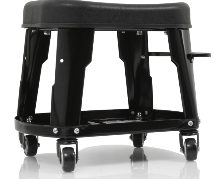Scaun de atelier mecanic cu roti si suport pentru scule, 135 kg (V83261) [5]