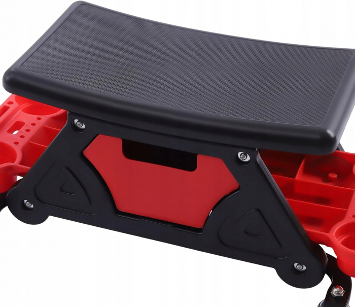 Scaun service auto cu sertar scule roti 360 grade atelier mecanic (S11646) [3]